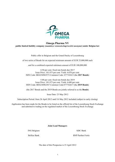 omega pharma nv|Fierce Pharma Homepage .